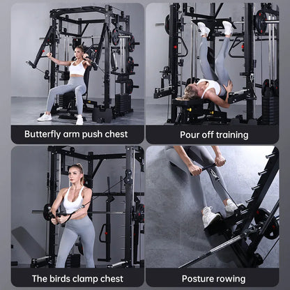 GYM BOY Multi-Functional Lifting Smith Machine