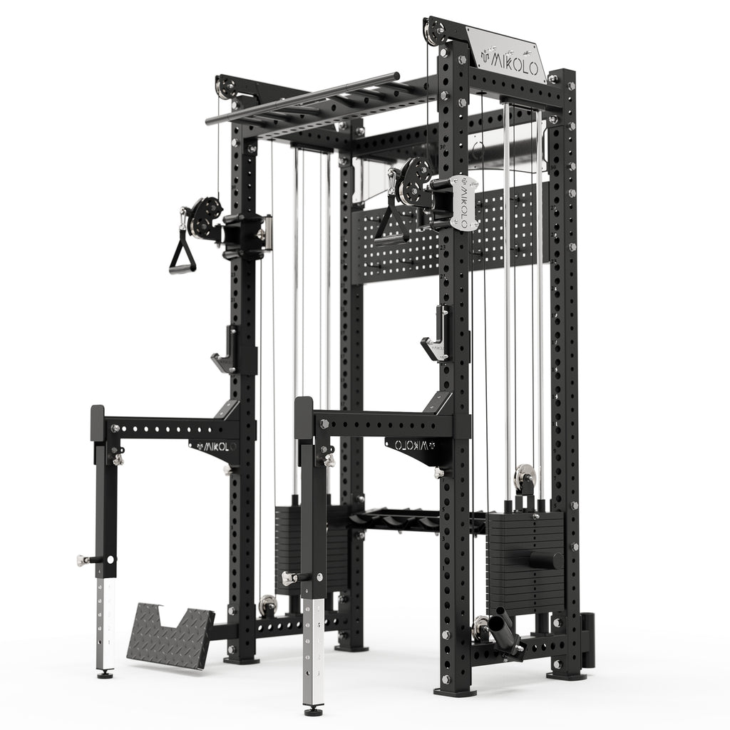 MIKOLO ANUBIS™ HALF RACK FUNCTIONAL TRAINER