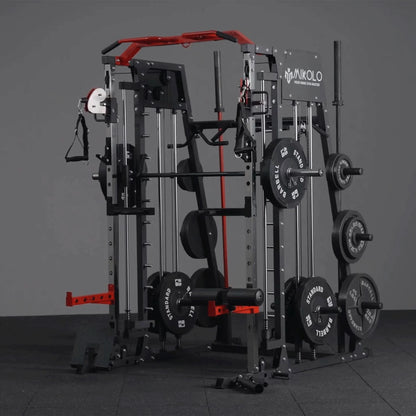 MIKOLO M4 ALL-IN-ONE SMITH MACHINE FUNCTIONAL TRAINER