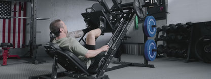 Major Fitness Leg Press Hack Squat Machine AH1